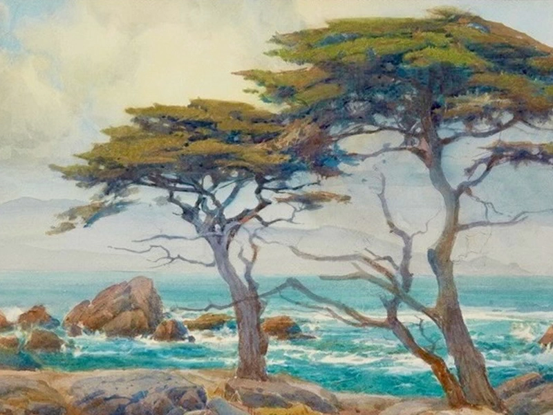 1869-Percy Gray - Lungo la costa di Monterey (1928)